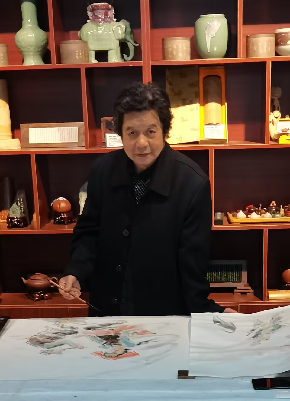 张世林艺术展销店铺